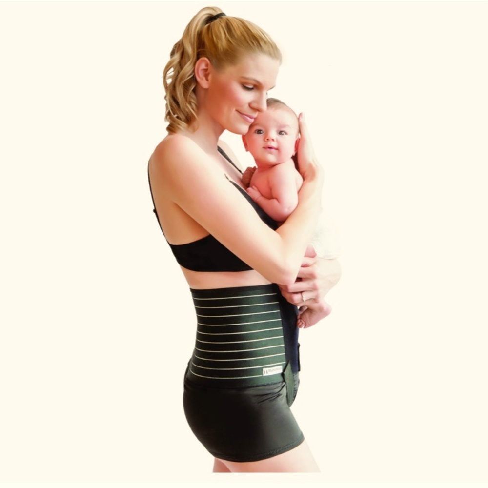Mama Strut Small Postpartum Support Brace Recovery Wrap Compression Ice Hot Pack